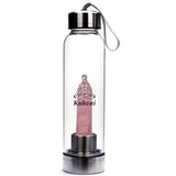 Kuhvai Healing Rose Quartz Water Bottle